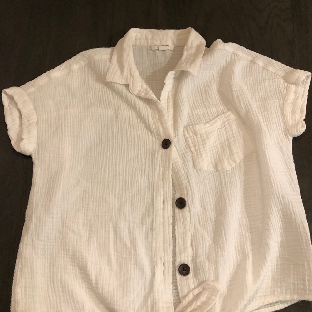Beach lunch lounge beach top size small